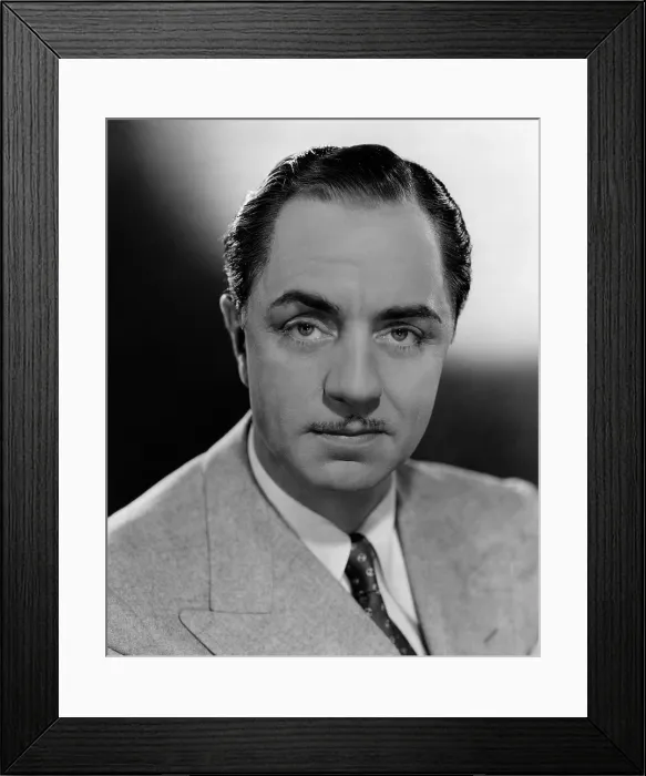 Framed Print : William Powell, 1941
