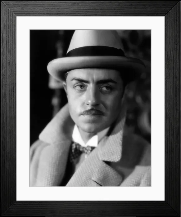 Framed Print : William Powell, ca. 1930s