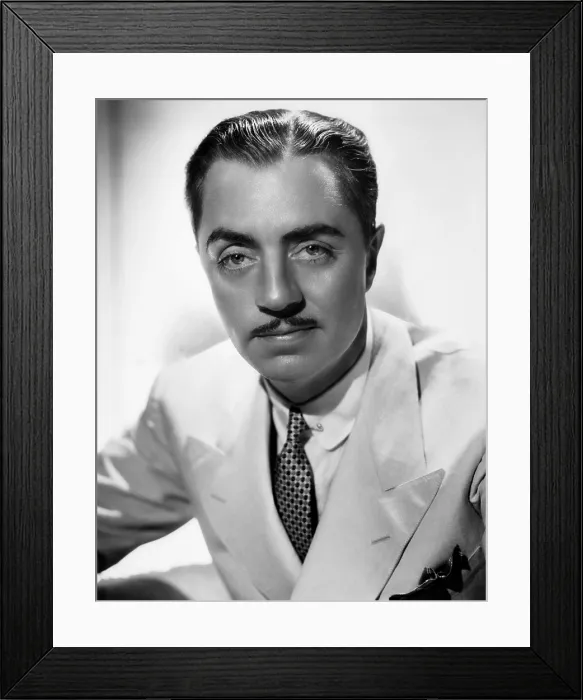 Framed Print : William Powell, 1935 Framed Print : William Powell, 1935