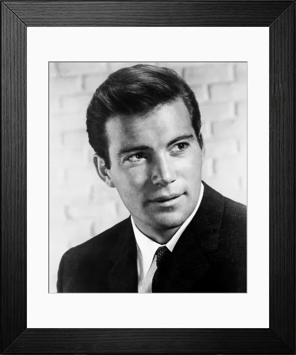 Framed Print : William Shatner, ca. 1958