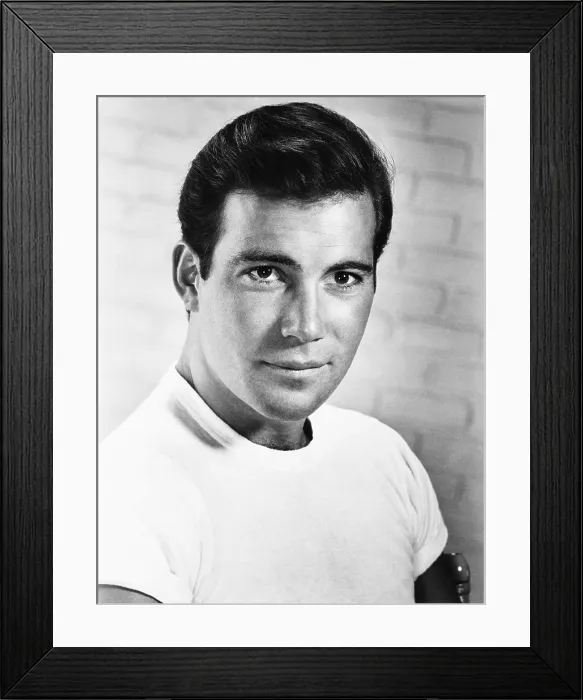 Framed Print : William Shatner, ca. 1958
