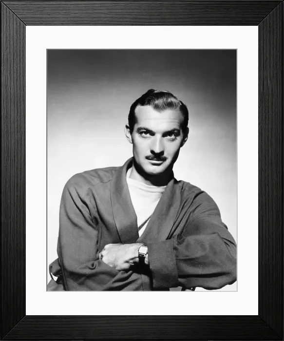 Framed Print : Zachary Scott, 1940s