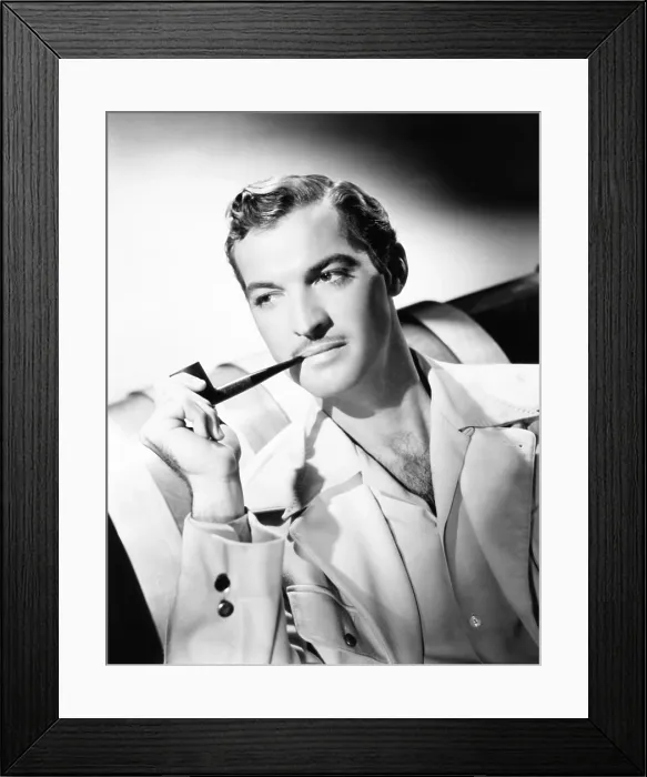 Framed Print : Zachary Scott, 1940s