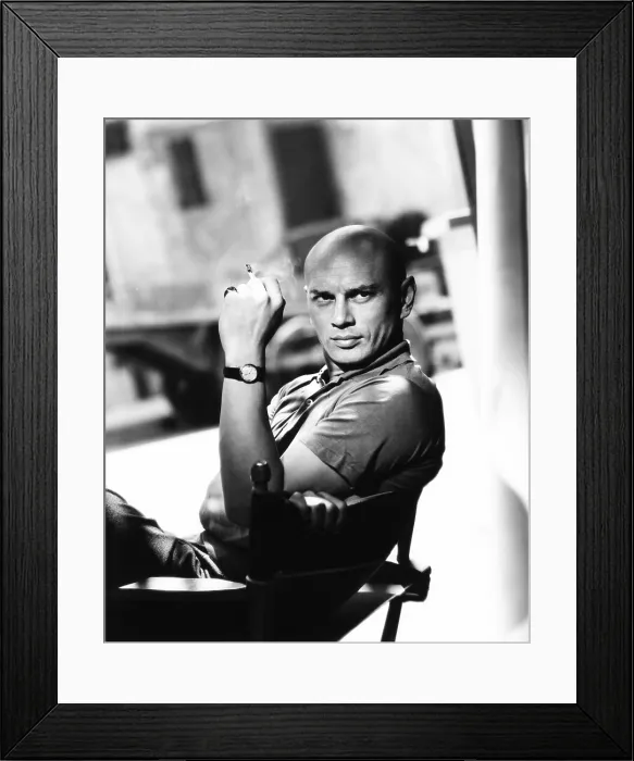 Framed Print : Yul Brynner, 1956