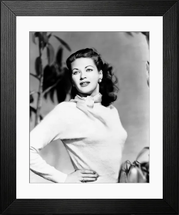 Framed Print : Yvonne De Carlo, 1949
