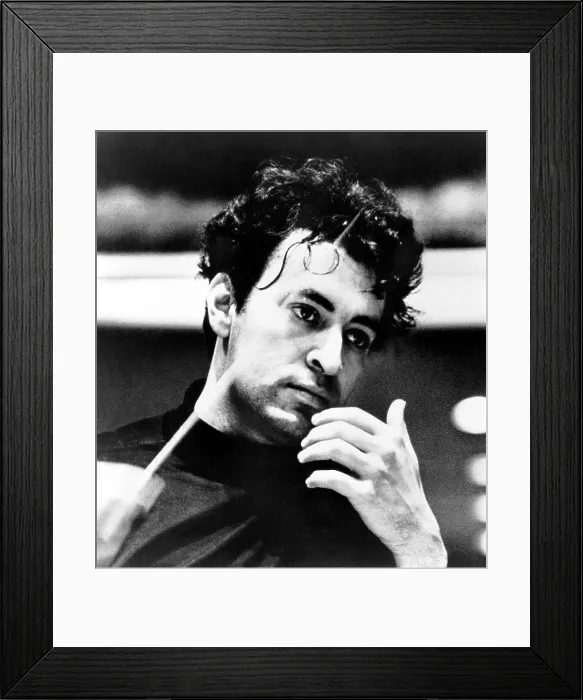 Framed Print : Zubin Mehta, conducting the Los Angeles Philharmonic's BOLERO for a 1973 performance Framed Print : Zubin Mehta, conducting the Los Angeles Philharmonic's BOLERO for a 1973 performance