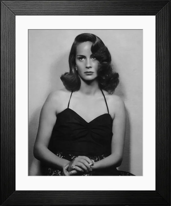 Framed Print : Alida Valli, late 1940s