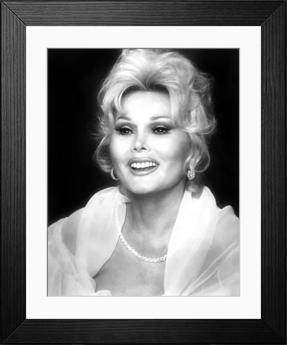 Framed Print : Zsa Zsa Gabor, ca. 1970s