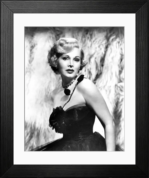 Framed Print : Zsa Zsa Gabor, ca. mid-1950s