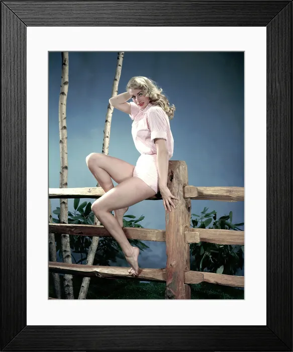 Framed Print : Anita Ekberg, 1960s