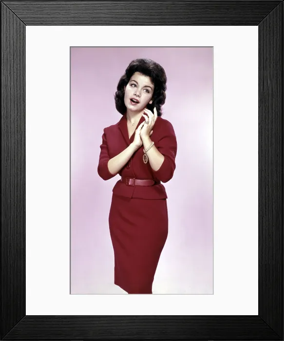 Framed Print : Annette Funicello, 1961 Framed Print : Annette Funicello, 1961