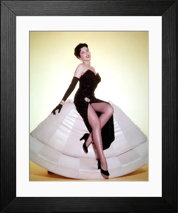 Framed Print : Ann Miller, 1940s Framed Print : Ann Miller, 1940s