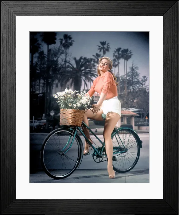 Framed Print : Anita Ekberg, 1950s