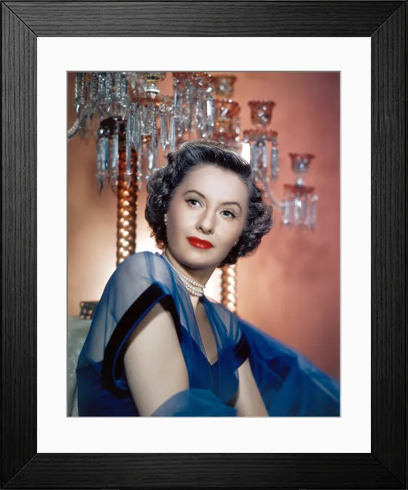Framed Print : Barbara Stanwyck, 1950s