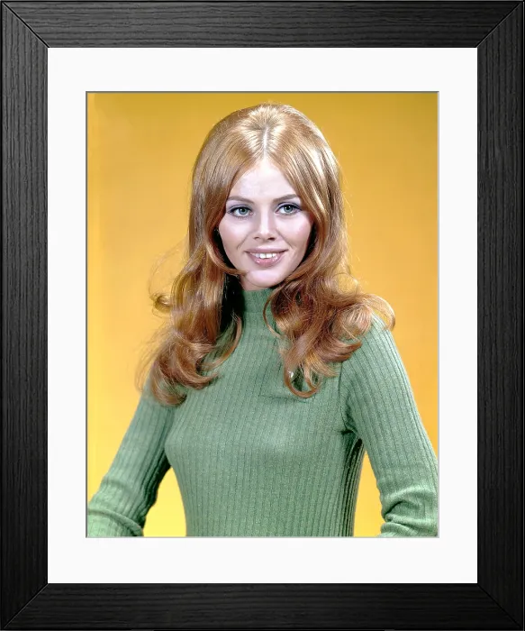 Framed Print : Brit Ekland, 1969