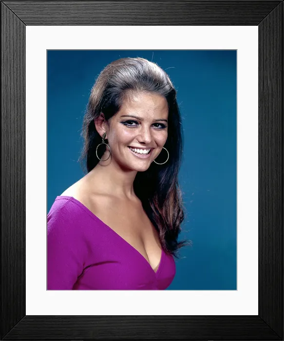 Framed Print : Claudia Cardinale, 1963