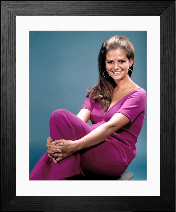 Framed Print : Claudia Cardinale, 1963 Framed Print : Claudia Cardinale, 1963