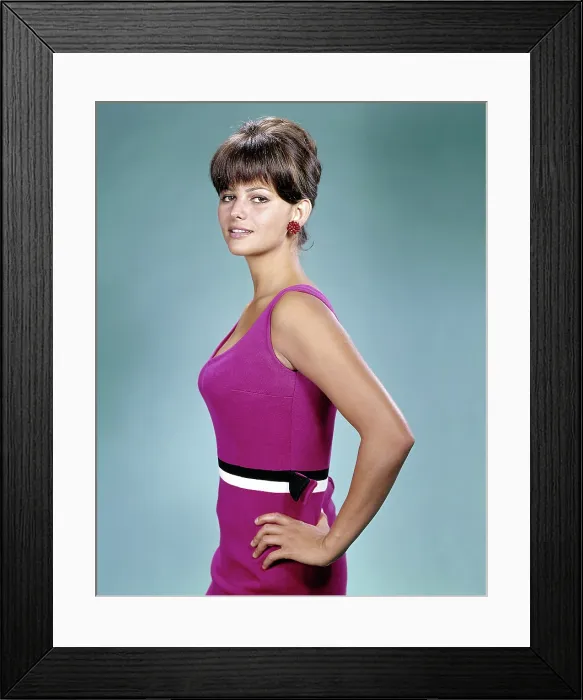 Framed Print : Claudia Cardinale, 1963