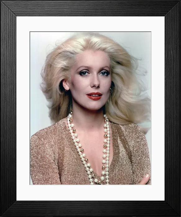 Framed Print : CATHERINE DENEUVE, 1970s