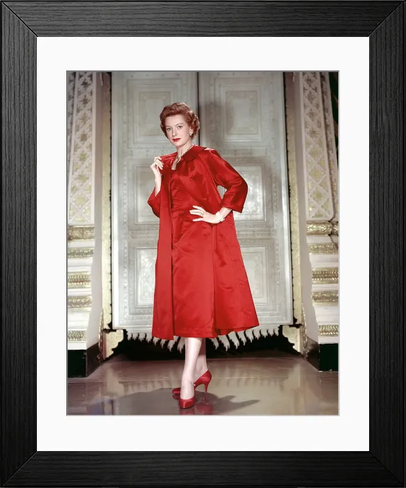 Framed Print : Deborah Kerr, 1956 Framed Print : Deborah Kerr, 1956
