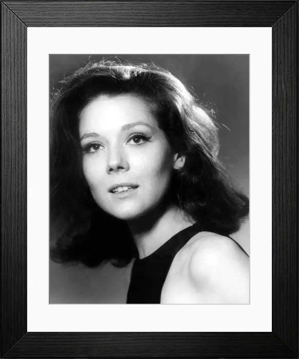 Framed Print : Diana Rigg, ca. 1960s Framed Print : Diana Rigg, ca. 1960s