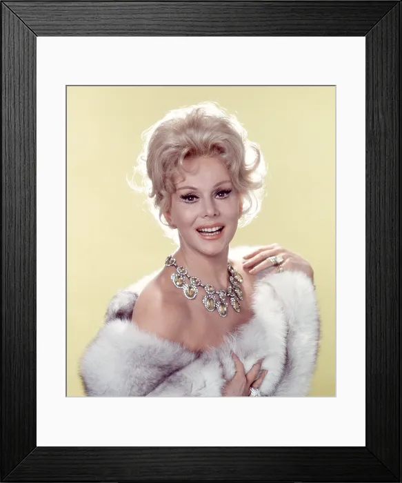 Framed Print : Eva Gabor, 1960s Framed Print : Eva Gabor, 1960s
