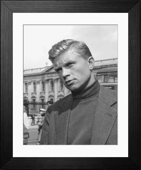 Framed Print : Hardy Kruger, London, circa 1958