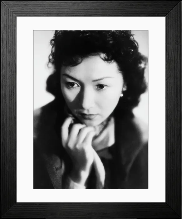 Framed Print : Hideko Takamine, circa 1950 Framed Print : Hideko Takamine, circa 1950