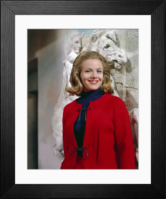 Framed Print : HONOR BLACKMAN, 1960s Framed Print : HONOR BLACKMAN, 1960s