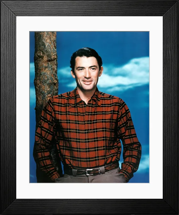Framed Print : GREGORY PECK