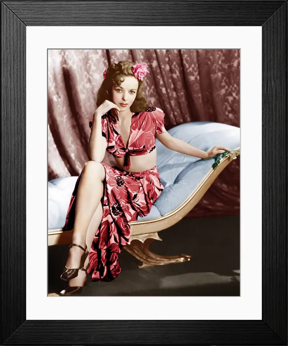 Framed Print : Ida Lupina, ca. 1947