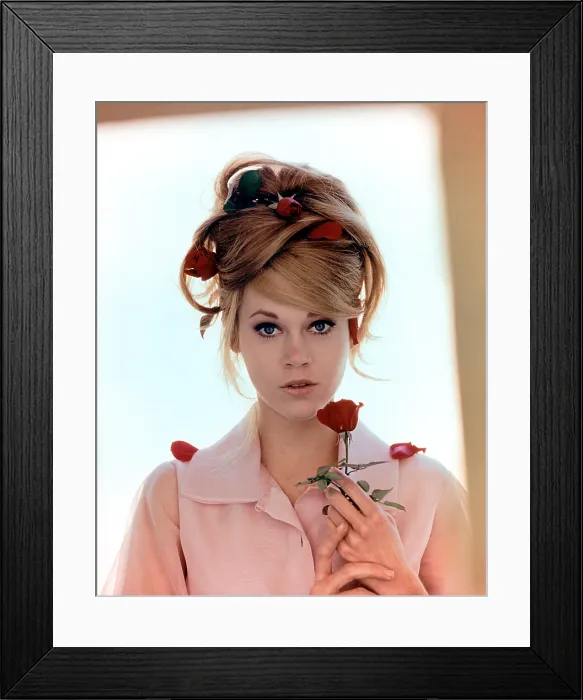 Framed Print : JANE FONDA, 1960s Framed Print : JANE FONDA, 1960s