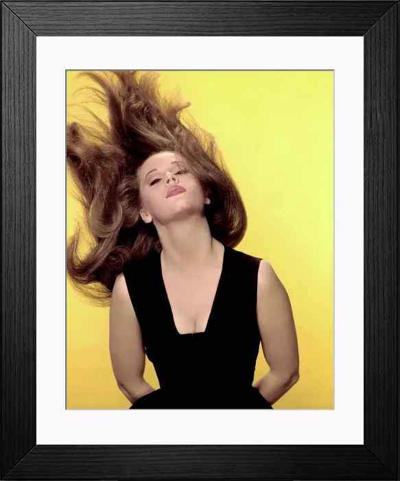 Framed Print : Jane Fonda, 1960s