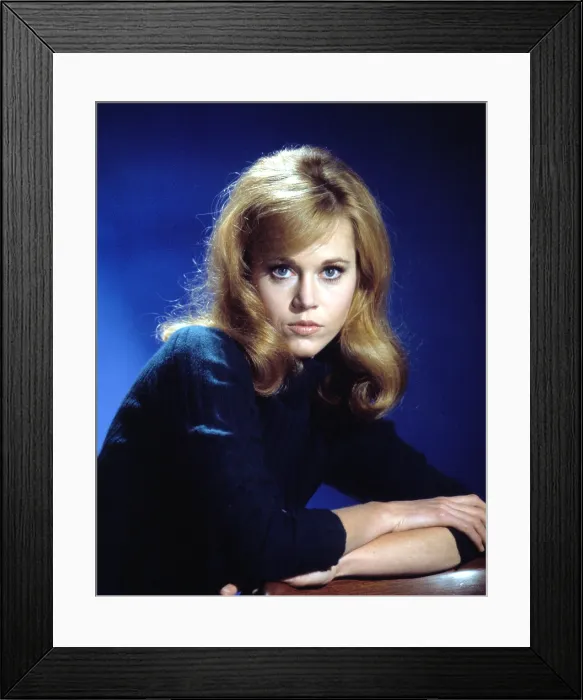 Framed Print : Jane Fonda, 1960s
