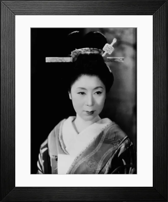 Framed Print : Kinuyo Tanaka, early 1950s