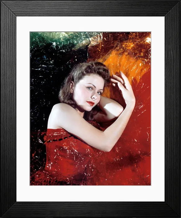 Framed Print : Jeanne Crain Framed Print : Jeanne Crain