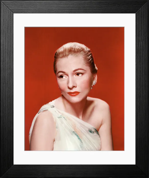 Framed Print : Joan Fontaine, 1950s