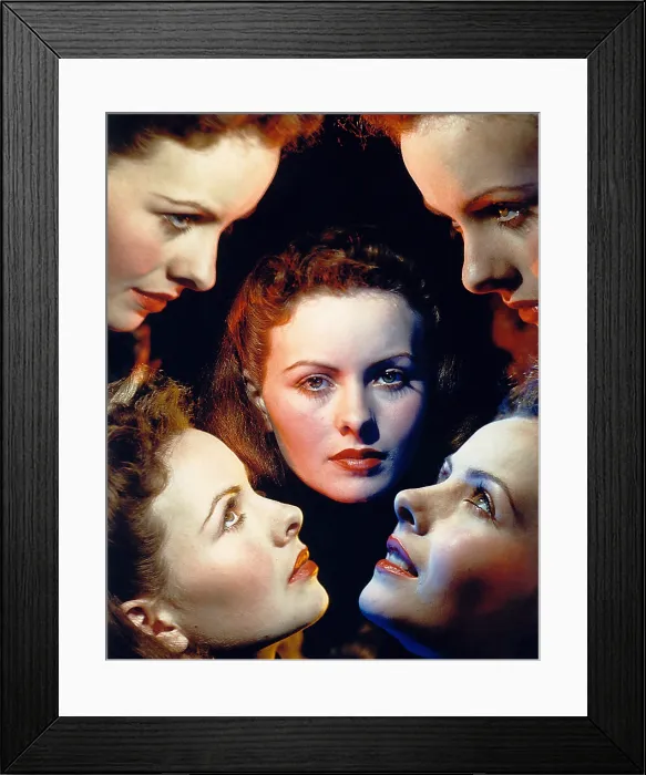 Framed Print : Jeanne Crain, 1945