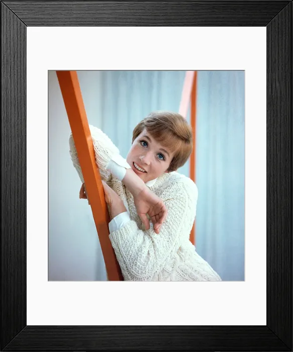 Framed Print : JULIE ANDREWS, ca. 1965-66
