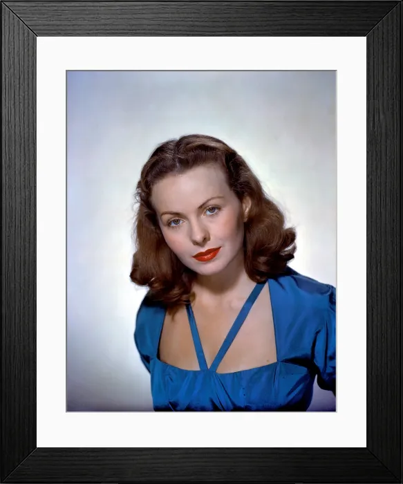 Framed Print : Jeanne Crain, 1940s Framed Print : Jeanne Crain, 1940s