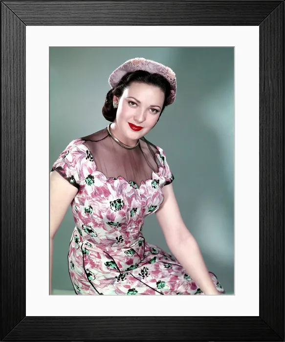 Framed Print : Linda Darnell, 1950 Framed Print : Linda Darnell, 1950