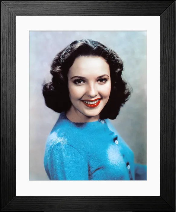 Framed Print : Linda Darnell, 1940s