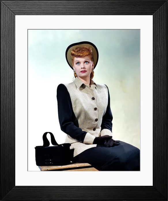 Framed Print : Lucille Ball, 1940s Framed Print : Lucille Ball, 1940s