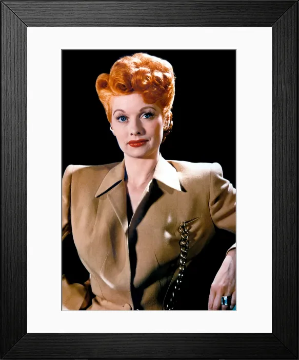 Framed Print : Lucille Ball, 1940s