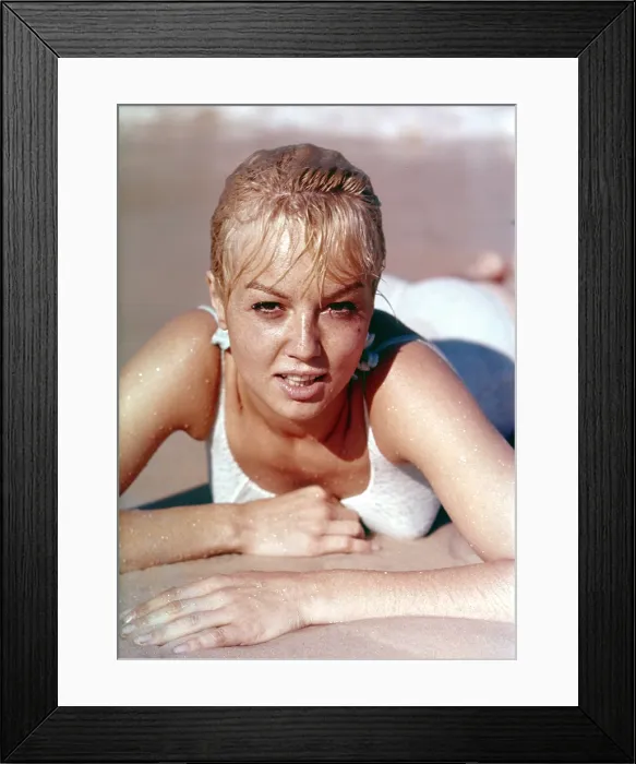 Framed Print : Mylne Demongeot, 1960s Framed Print : Mylne Demongeot, 1960s