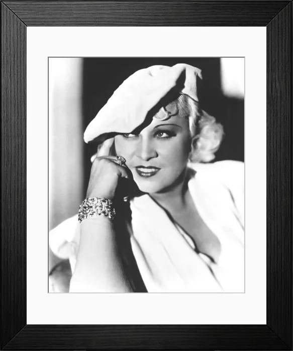 Framed Print : Mae West, Paramount Pictures, ca. mid 1930s Framed Print : Mae West, Paramount Pictures, ca. mid 1930s