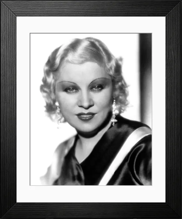Framed Print : Mae West, Paramount Pictures, ca. early 1930s Framed Print : Mae West, Paramount Pictures, ca. early 1930s