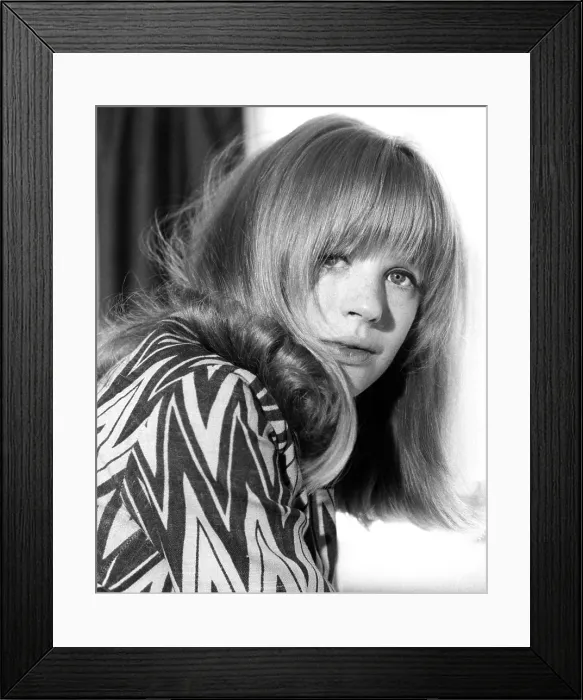 Framed Print : Marianne Faithfull, 1965