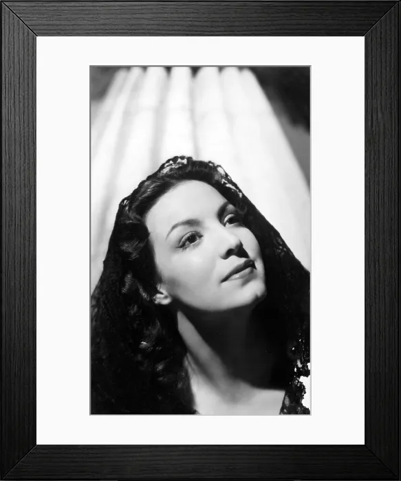 Framed Print : MARIA FELIX, March, 1944