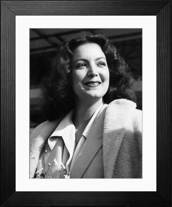 Framed Print : MARIA FELIX, March, 1944